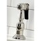 Kingston Brass KS1276PXBS Heritage Bridge Kitchen Faucet W/ Brass Sprayer, Nickel KS1276PXBS - alternate 7